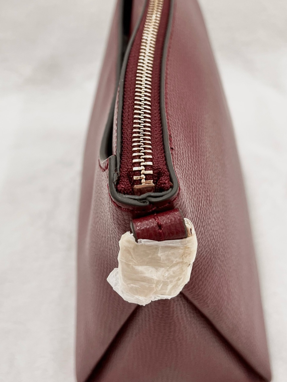 Henri Bendel Pebbled Leather Bowery Crossbody Bag Oxblood NWT - Picture 9 of 15